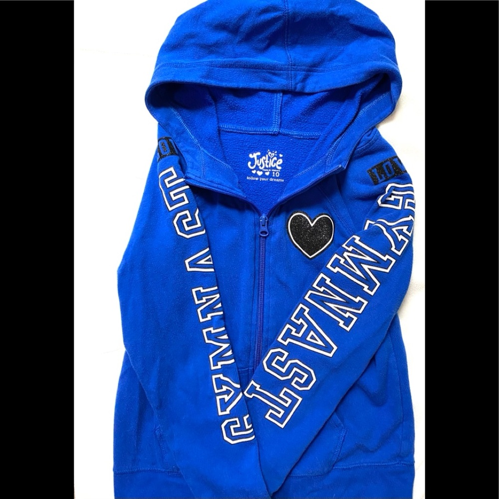 Girls Justice Hoody Gymnast
